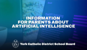 Information for Parents about Artificial Intelligence